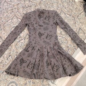 Betsey Johnson Grey Dress